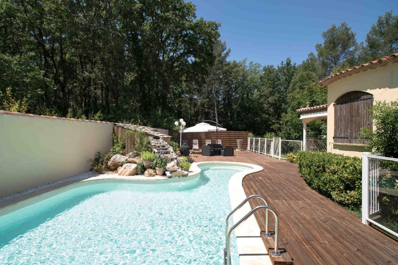 Mas Des Sentes Petit T1 Daire Nans-les-Pins Dış mekan fotoğraf